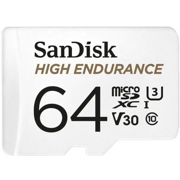 Karta pamięci SANDISK High Endurance microSDXC 64GB V30