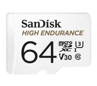 Karta pamięci SanDisk High Endurance microSDXC 64GB V30