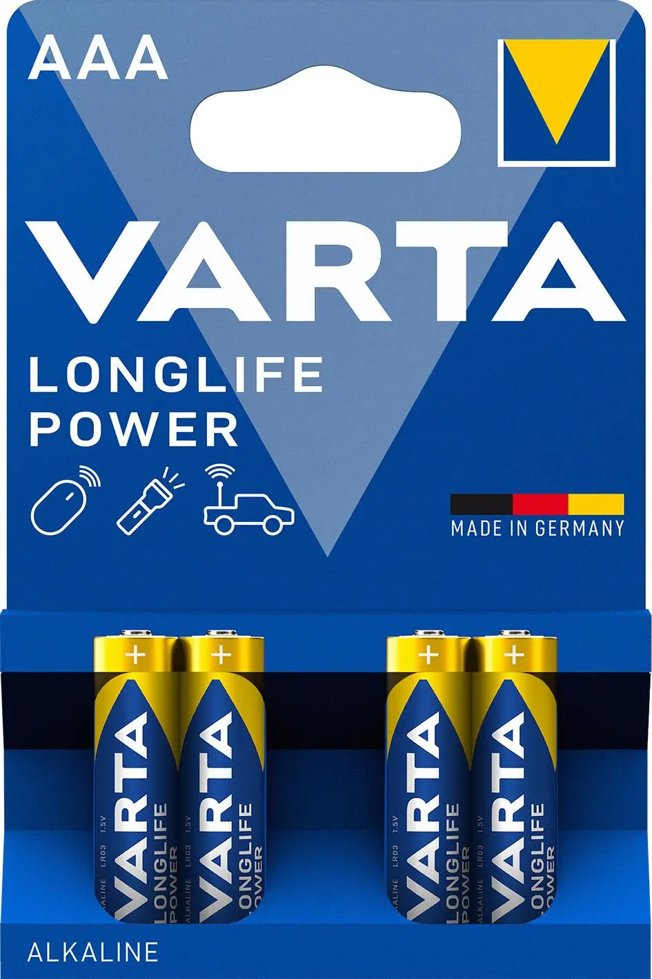 Baterie VARTA AAA Longlife Power 4szt.