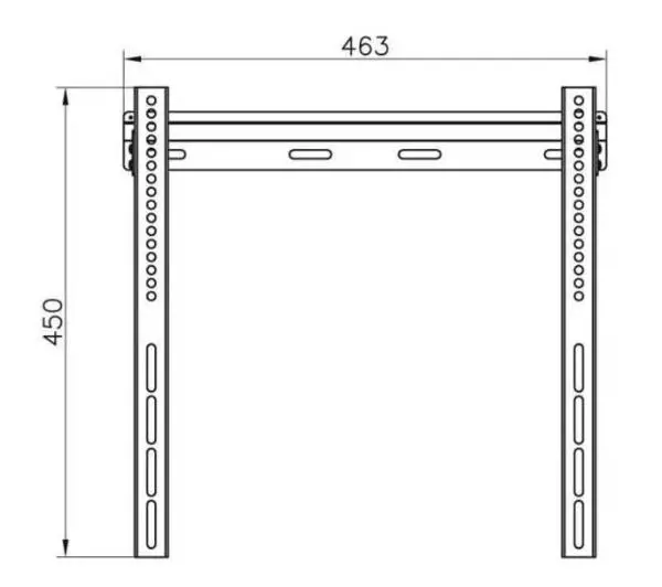 Vivanco BFI 6040 (37971) do 55" Max 35kg