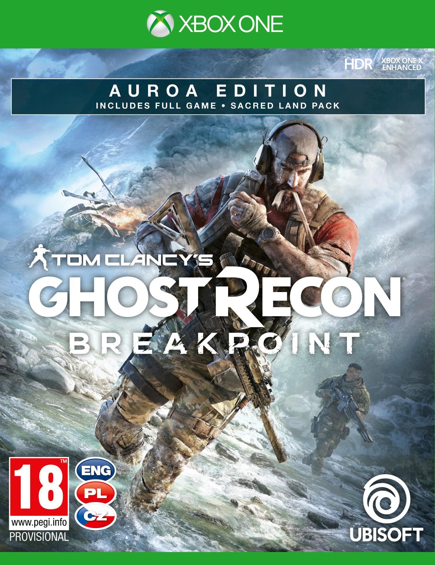 Tom Clancy's Ghost Recon: Breakpoint - Edycja Auroa - Gra na Xbox One (Kompatybilna z Xbox Series X)
