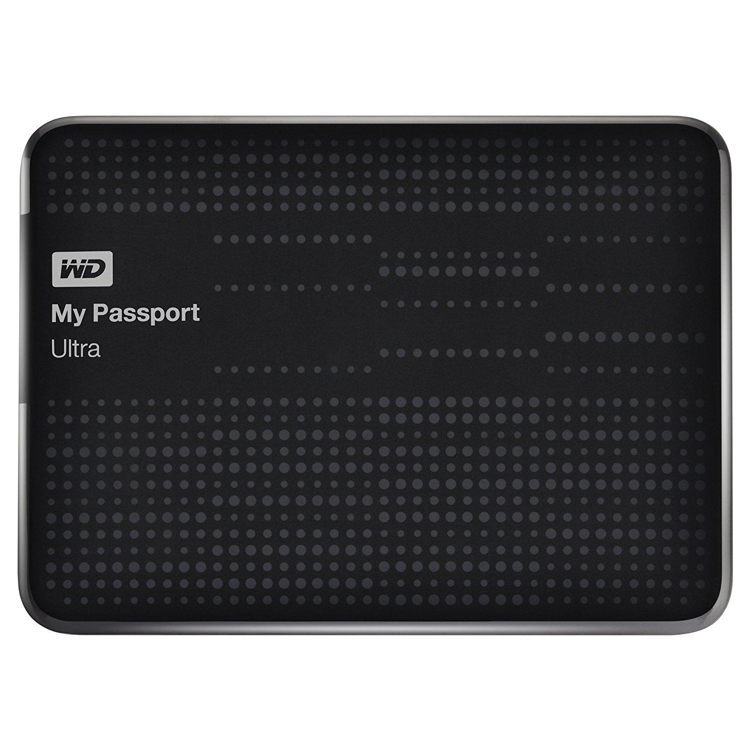 Dysk WD My Passport Ultra 2TB USB 3.0 (czarny)