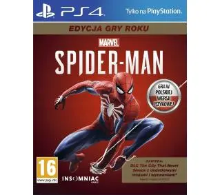 Marvel’s Spider-Man Edycja GOTY Gra na PS4 (Kompatybilna z PS5)