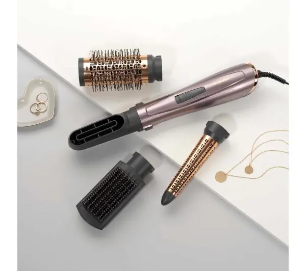 BaByliss Air Style 1000 Hot Air AS136E 1000W Jonizacja Zimny nawiew Średnica szczotki 50mm 2 poziomy temperatury