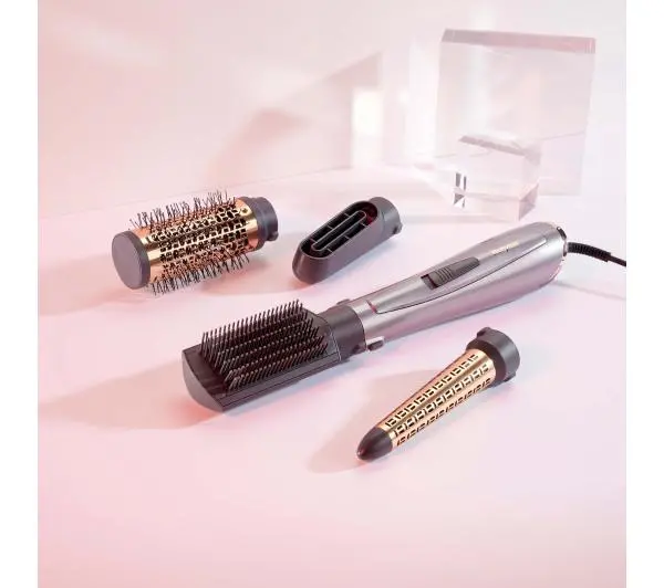 BaByliss Air Style 1000 Hot Air AS136E 1000W Jonizacja Zimny nawiew Średnica szczotki 50mm 2 poziomy temperatury