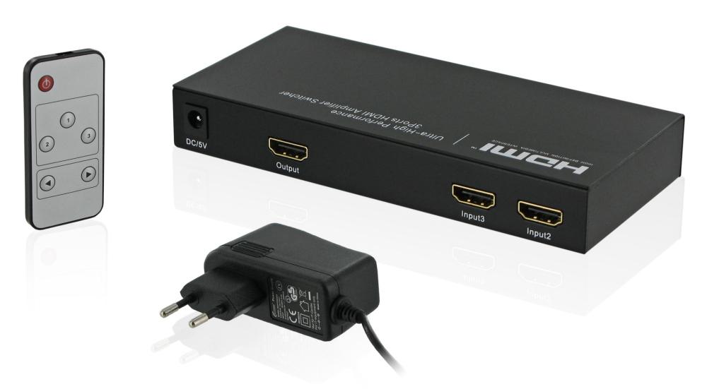 4World switch supreme HDMI 3x1 (HDMI v1.3)