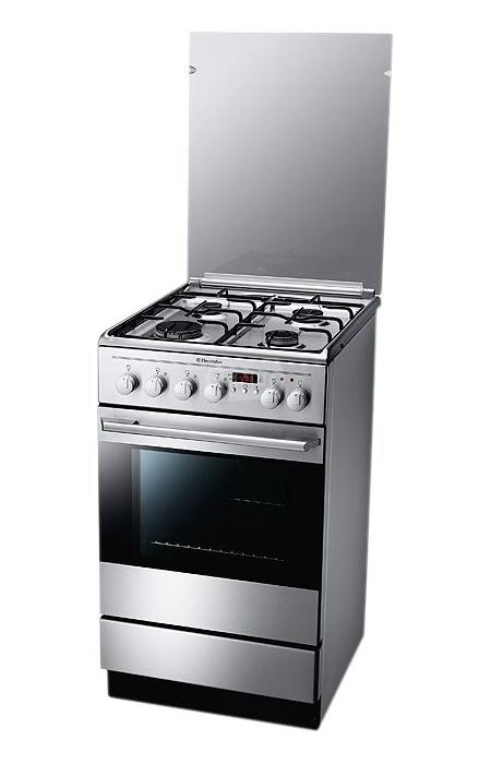 Kuchnia gazowo-elektryczna Electrolux EKK513520X