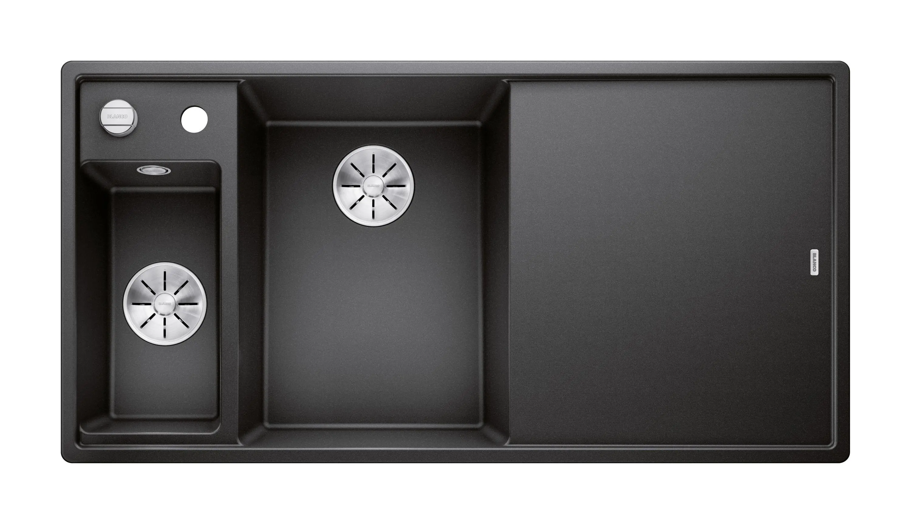 Zlewozmywak Blanco AXIA III 6 S 524653 Komora z lewej strony Granitowy Antracyt