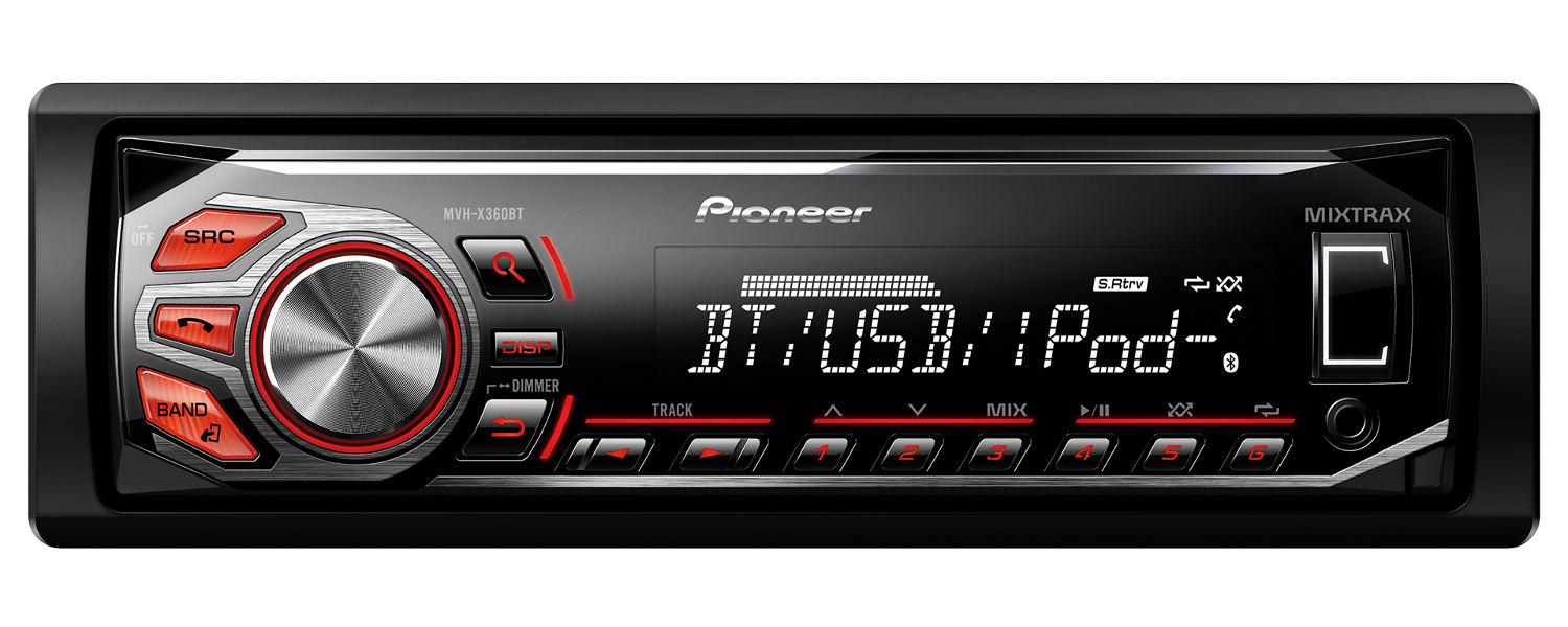 Radioodtwarzacz samochodowy Pioneer MVH-X360BT