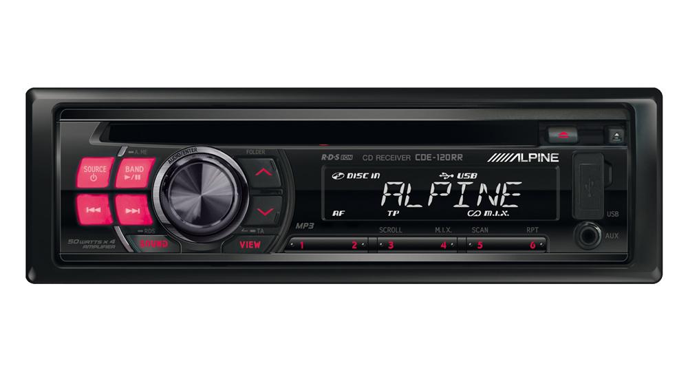 Radioodtwarzacz samochodowy Alpine CDE-120RR