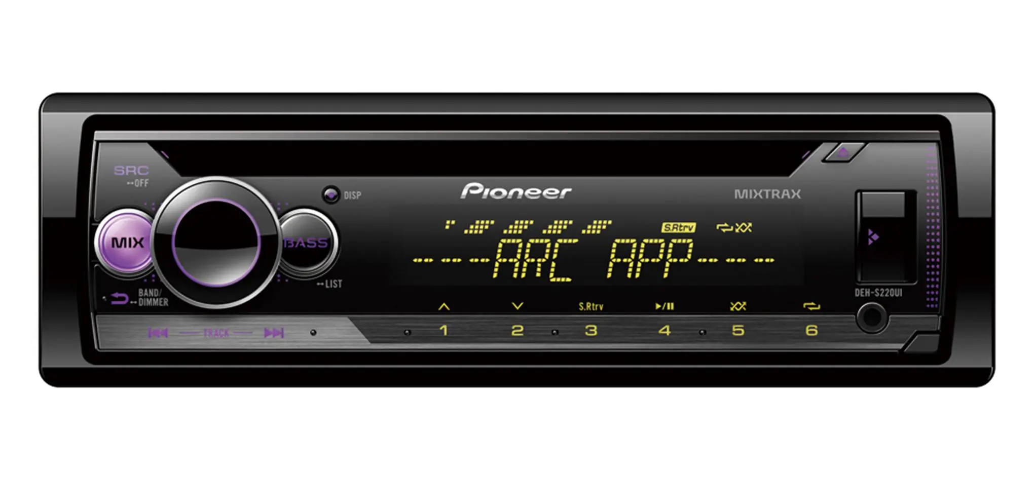 Radioodtwarzacz samochodowy Pioneer DEH-S220UI z CD/USB 4x50W