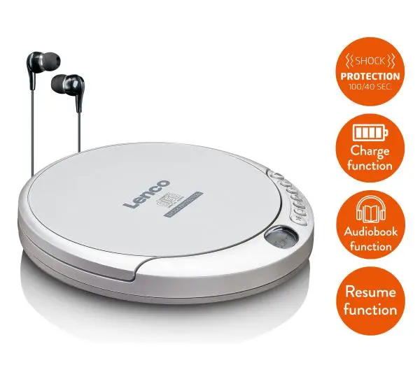 Lenco CD-201 Srebrny