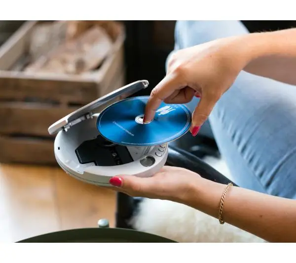 Lenco CD-201 Srebrny