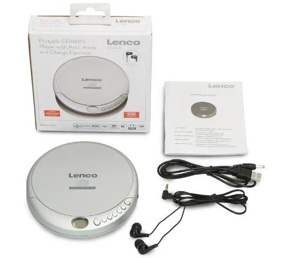 Lenco CD-201 Srebrny