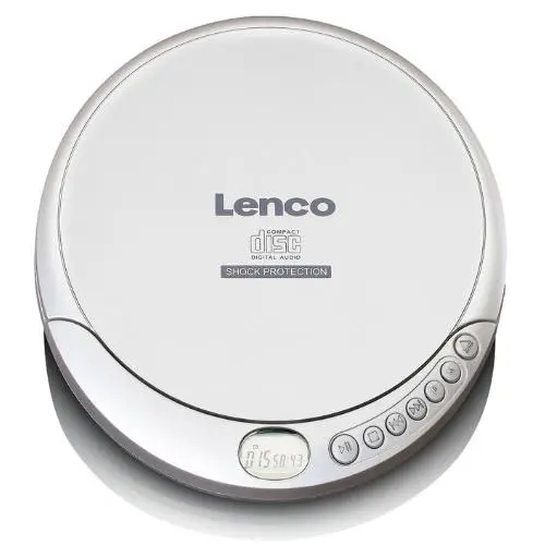 Odtwarzacz MP3 Lenco CD-201 Srebrny
