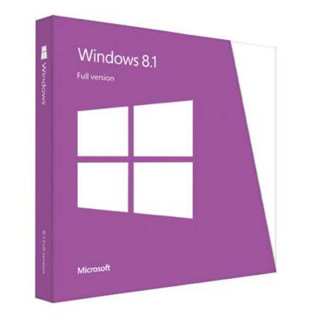Microsoft Windows 8.1 32/64 Bit BOX DVD PL