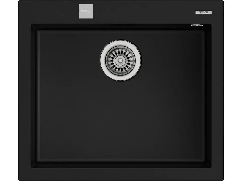 Zlewozmywak Teka FORSQUARE 50.40 TG Granitowy Czarny