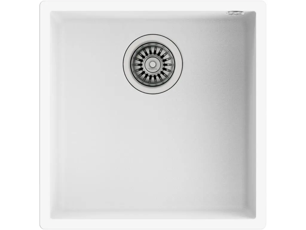 Zlewozmywak Teka SQUARE 40.40 TG Granitowy Biały arktyczny