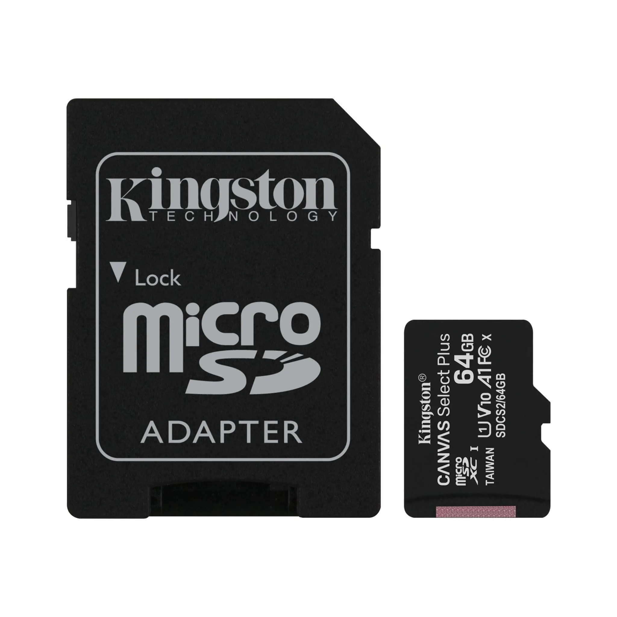 Karta pamięci Kingston microSD Canvas Select 64GB 100/30MB/s