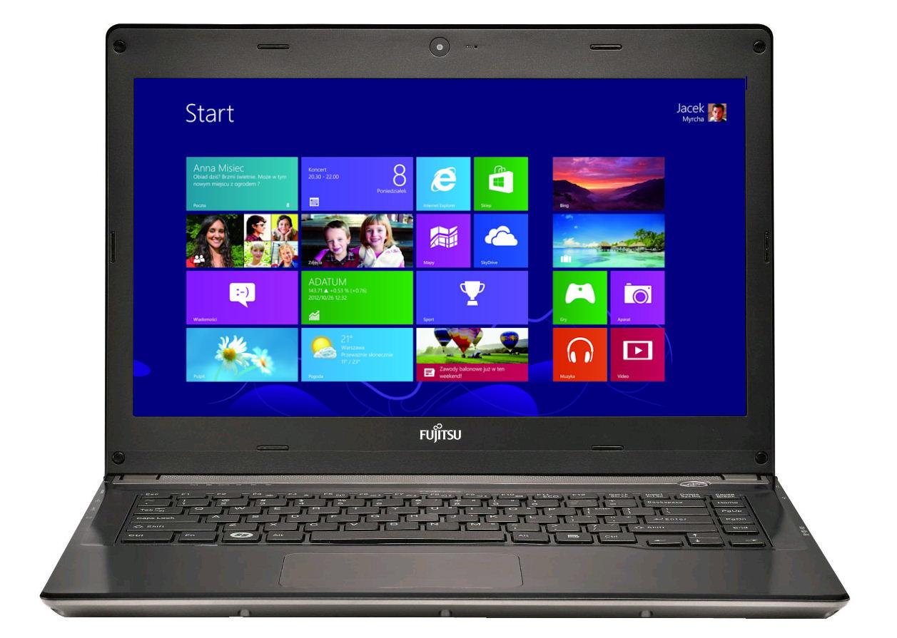 Fujitsu Lifebook UH572 13,3" Intel® Core™ i7-3517U 6GB RAM  500GB Dysk  Win8