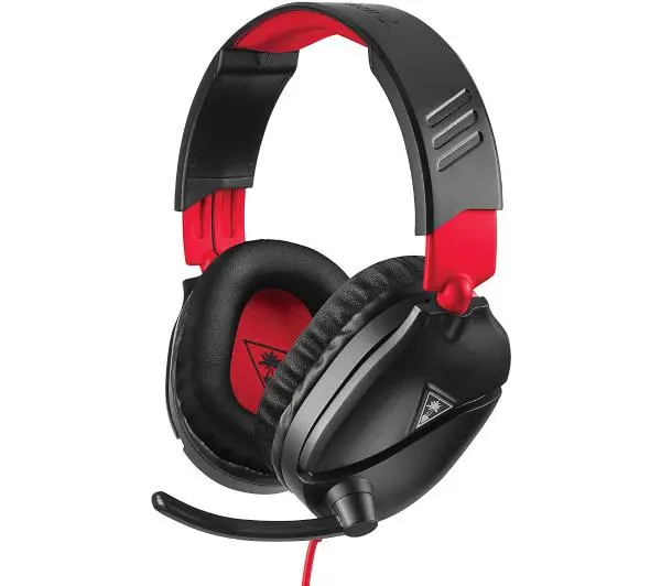 Turtle Beach Recon 70N Nauszne Czarno-czerwony