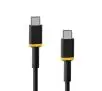 Kabel Reinston EKT37 USB-C do USB-C 1,5m 3A Czarny