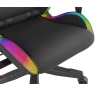 Fotel Genesis Trit 600 RGB Gamingowy do 150kg Skóra ECO Tkanina Czarny