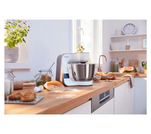 Bosch MUM5XW40 Z wbudowaną wagą Maszynką do mielenia Wyciskarką do cytrusów - ⚡ EURO HIT CENOWY! ⚡ - Kup na Raty - RRSO 0%