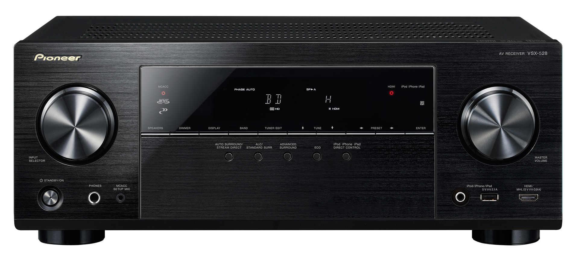 Zestaw kina Pioneer VSX-528K, Taga Harmony TAV-506 v.2 (orzech)