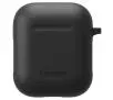 Etui na słuchawki Spigen AirPods Silicone Case 066CS24808 Czarny