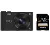 Sony Cyber-shot DSC-WX300 (czarny) + karta SDHC 32 GB