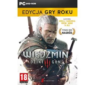 Wiedźmin 3: Dziki Gon Edycja Gry Roku Gra na PC