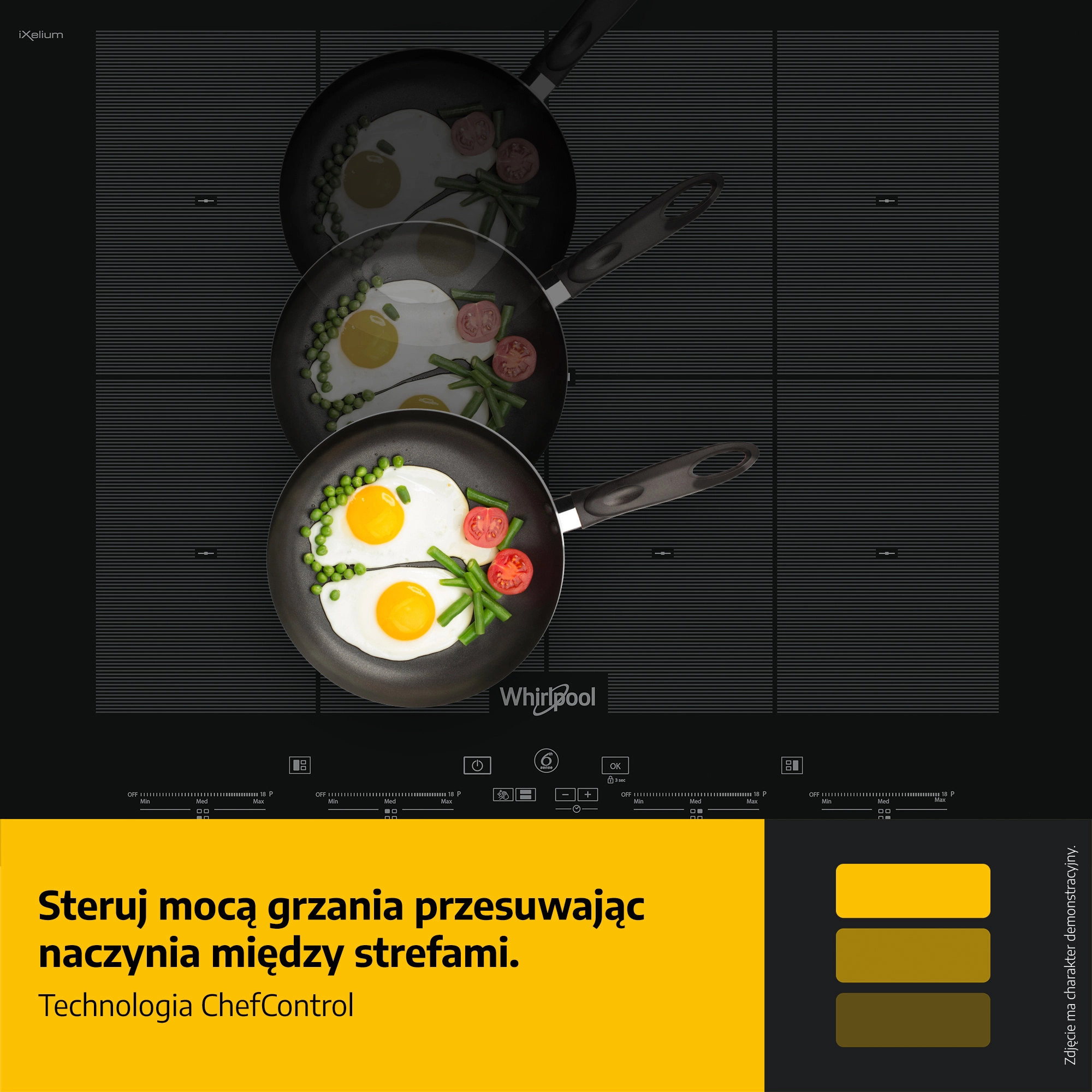 Płyta indukcyjna Whirlpool WF S7560 NE ChefControl 59cm