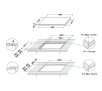 Płyta indukcyjna Whirlpool WF S7560 NE ChefControl 59cm