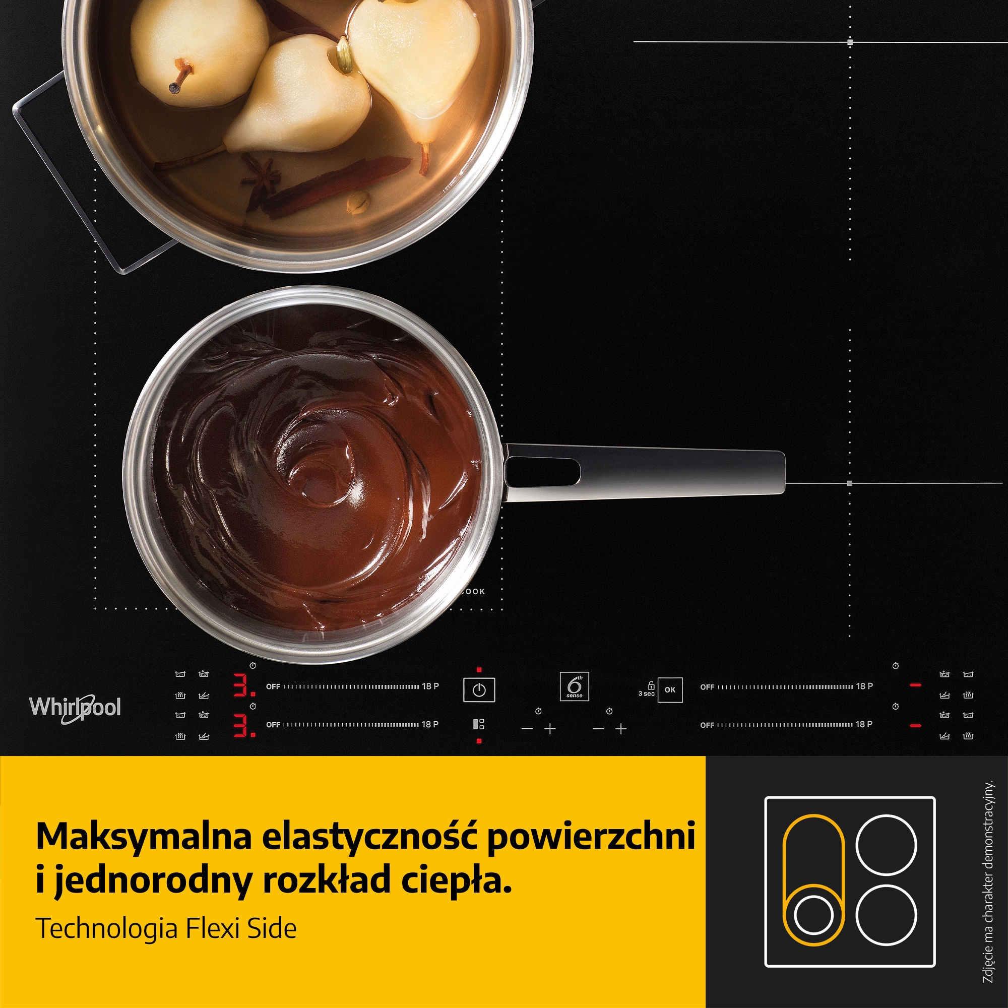 Płyta indukcyjna Whirlpool WF S7560 NE ChefControl 59cm