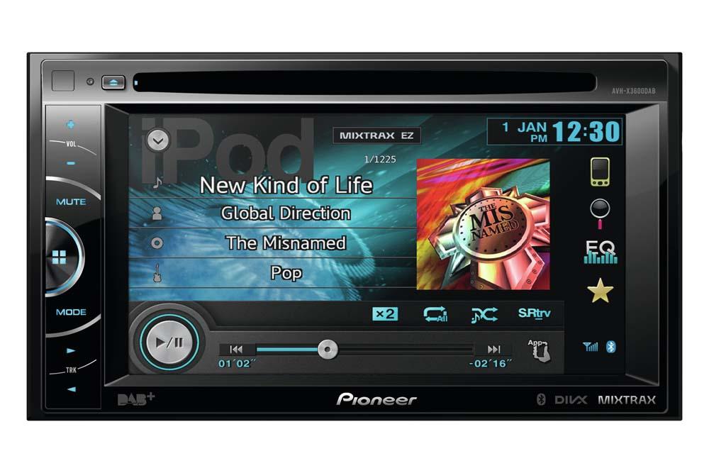 Radioodtwarzacz samochodowy Pioneer AVH-X3600DAB