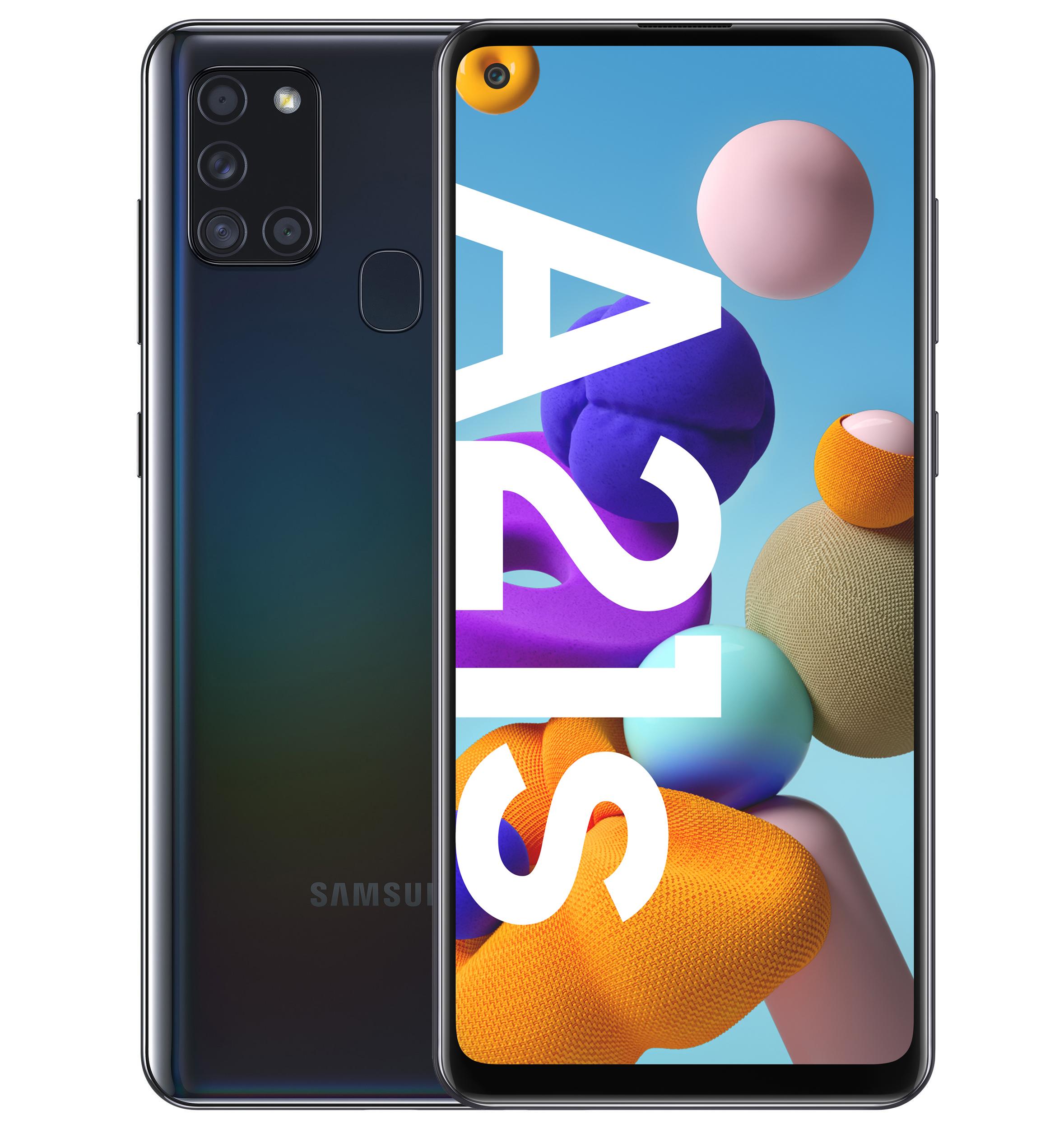 Smartfon Samsung Galaxy A21s (czarny)