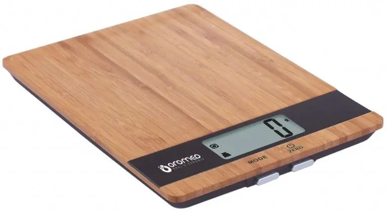 Waga OROMED ORO-Kitchen Scale Tarowanie 5kg Czarny