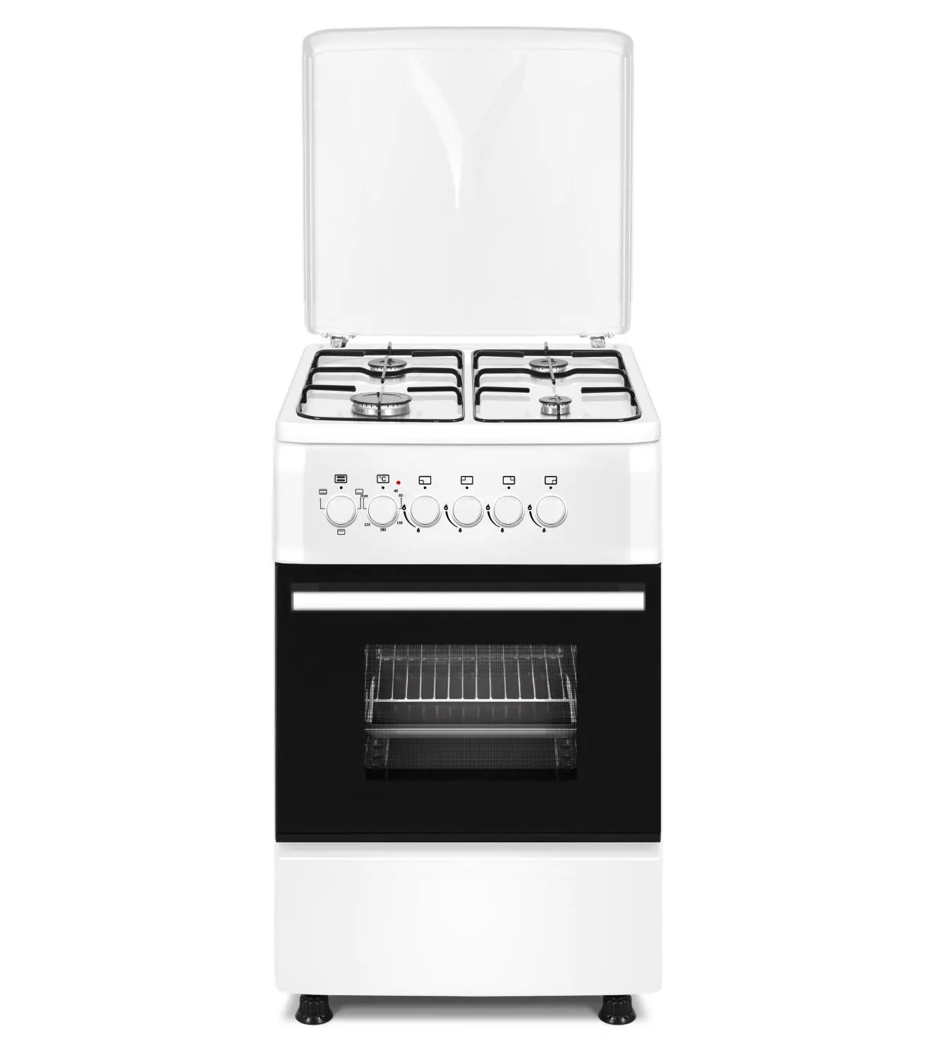 Kuchnia gazowo-elektryczna Ravanson KWGE-K55N