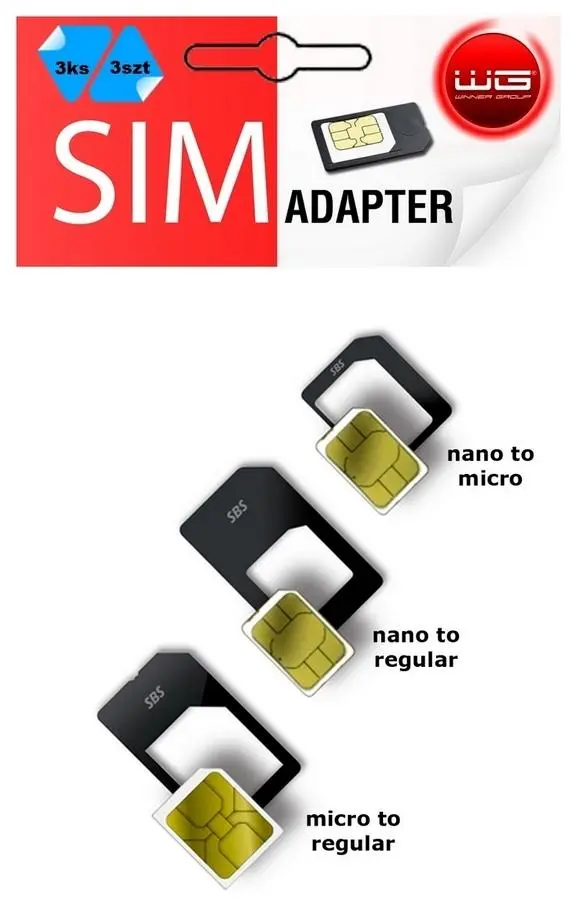 Adapter Winner WG SIM SET 4058509
