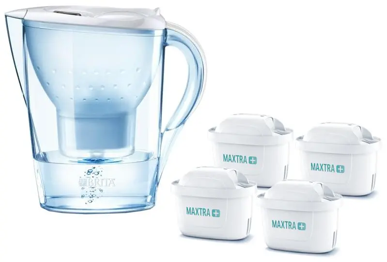 Dzbanek filtrujący Brita Marella XL Pure 3,5l 4 wkłady Biały
