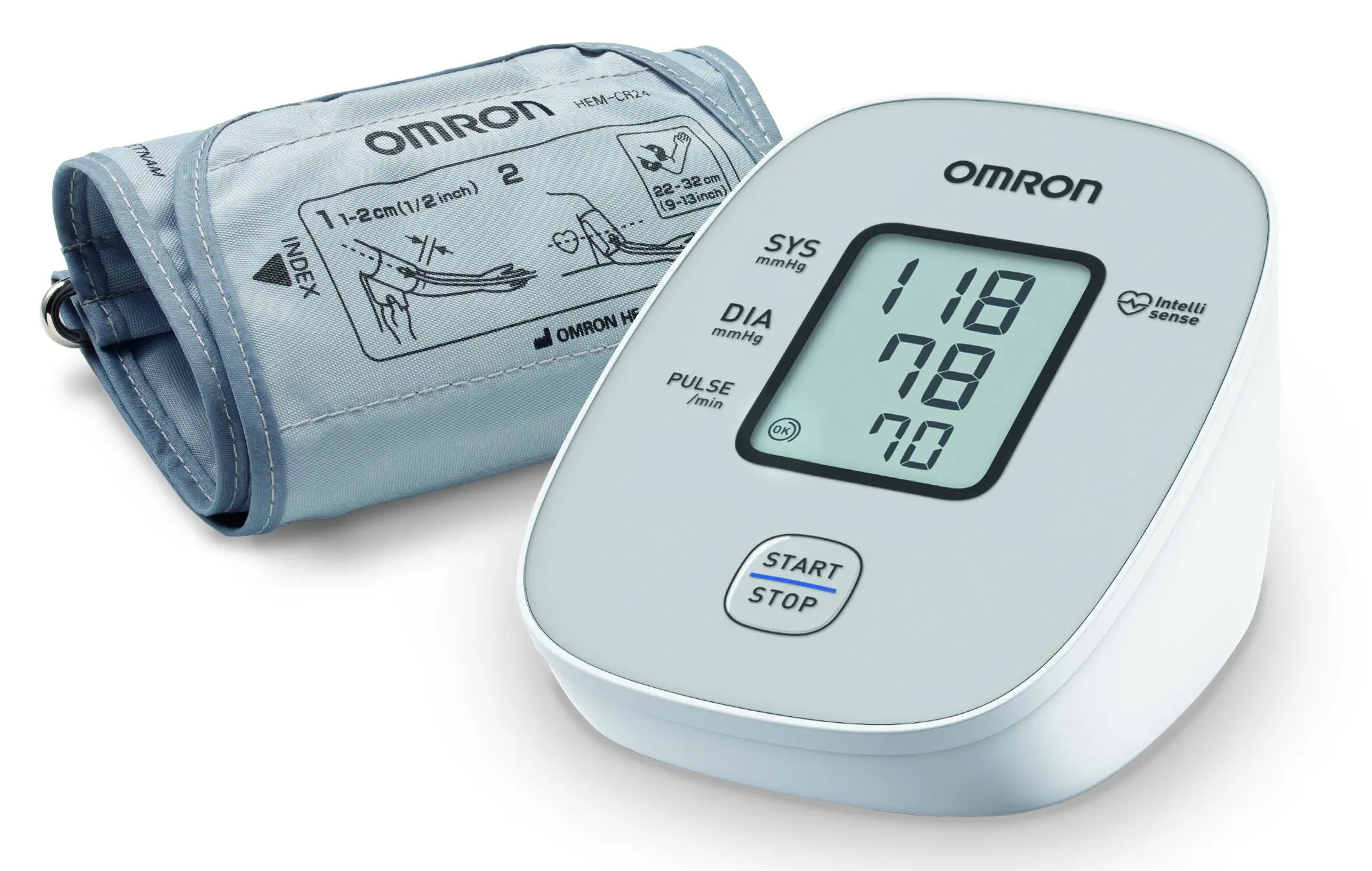 Ciśnieniomierz Omron HEM-7121J-E Wykrywanie arytmii