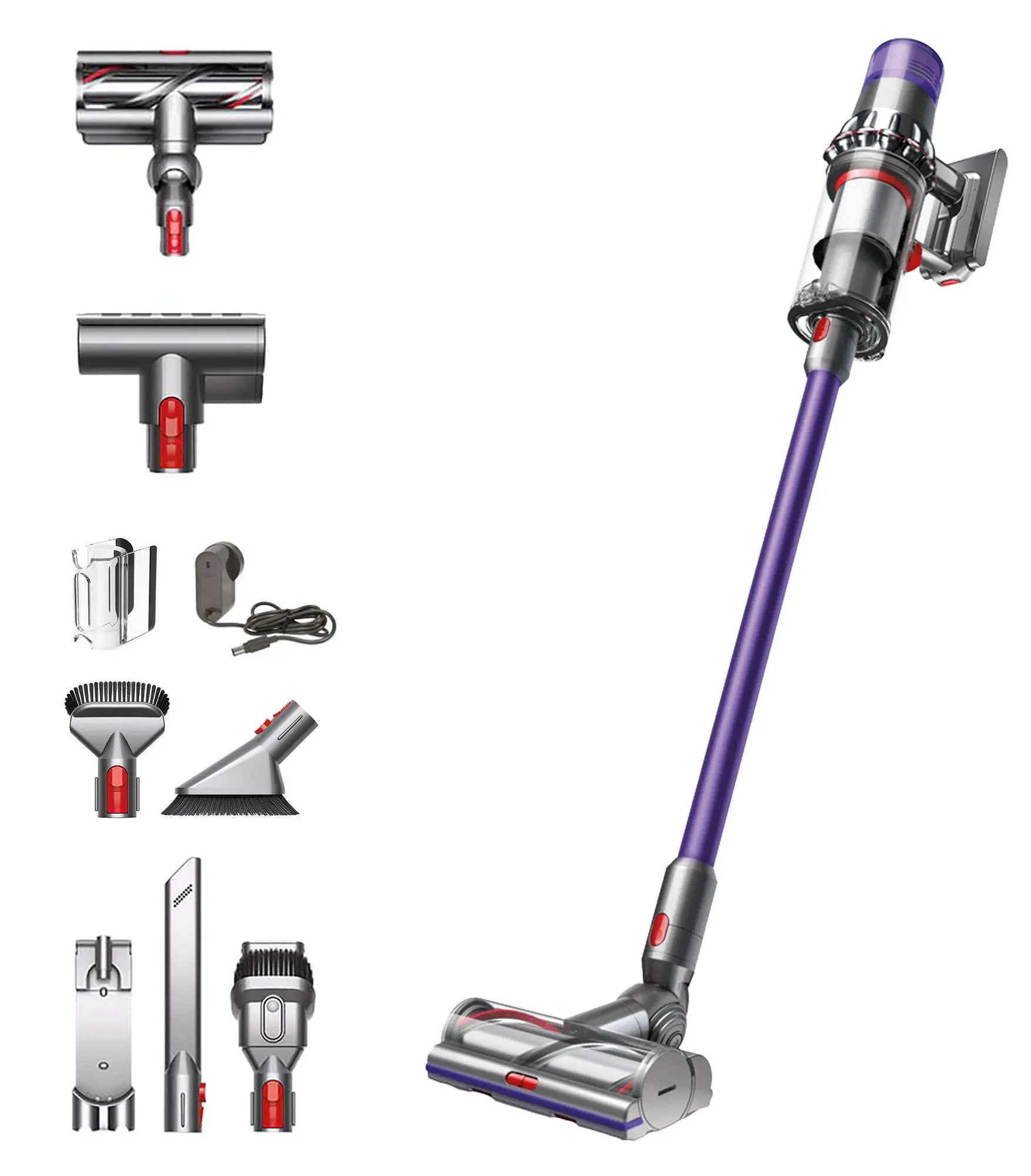 Odkurzacz bezprzewodowy Dyson V11 Torque Drive Extra Wymienny akumulator Mini elektroszczotka