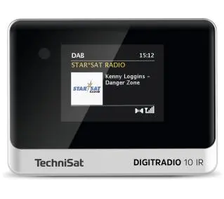 TechniSat DigitRadio 10 IR Radio FM DAB+ Internetowe Bluetooth Czarno-srebrny - Kup na Raty - RRSO 0%