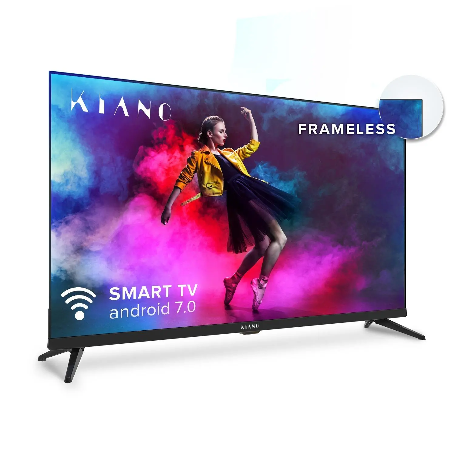 Telewizor Kiano Elegance TV 32 Bezramkowy (metalowa obudowa) 32" LED HD Ready Smart TV DVB-T2