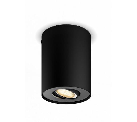 oświetlenie punktowe Philips Hue White Ambiance Pillar 192773 (czarny) + regulator przyciemniania