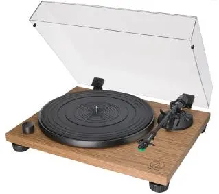 Audio-Technica AT-LPW40WN Manualny Napęd paskowy Przedwzmacniacz Orzech - Kup na Raty - RRSO 0%