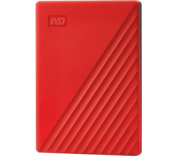 dysk twardy WD My Passport 4TB 2,5" USB 3.2 (czerwony)