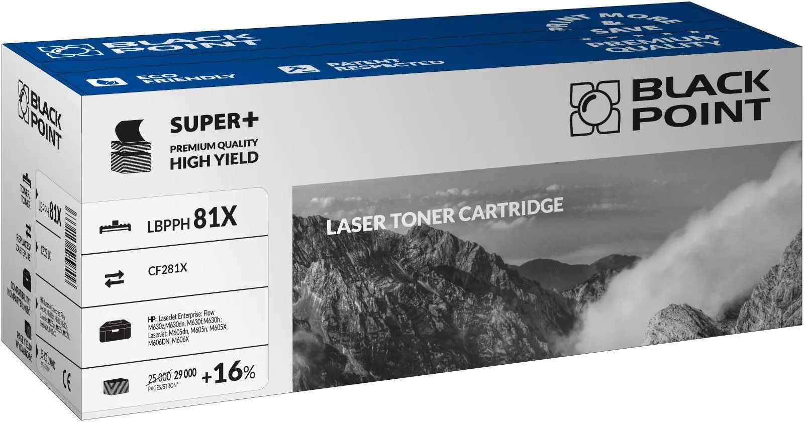 Toner Black Point LBPPH81X (zamiennik CF281X) Czarny
