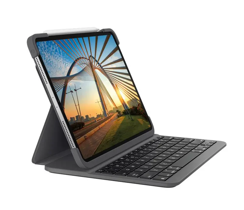 Etui na tablet Logitech Slim Folio Pro iPad Pro 11 (1. i 2.gen.) Grafitowy